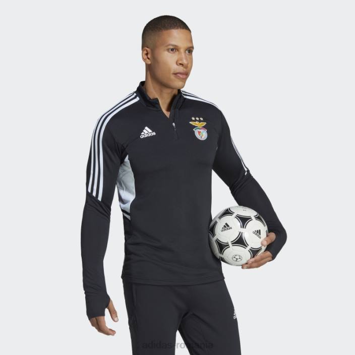 Adidas benfica condivo tricou negru adidas bărbați negru 2JBN14112