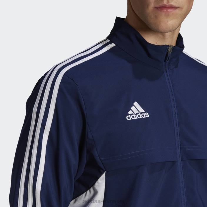 Adidas blurmarin condivo 22 top de prezentare bărbați bleumarin/alb 2JBN14206