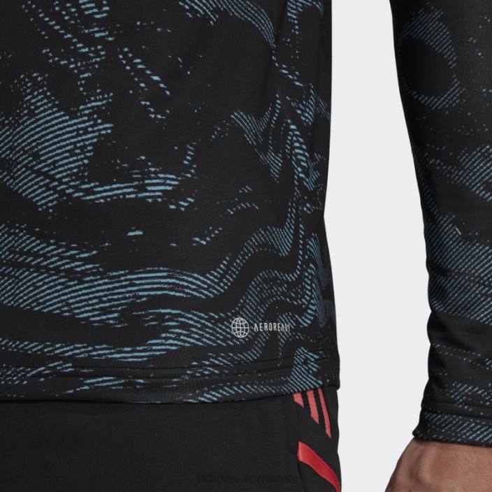 Adidas bluză de antrenament arsenal condivo 22 bărbați albastru/negru 2JBN13469