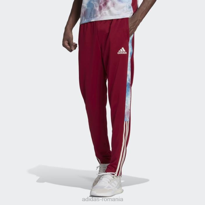 Adidas burgundy tiro pantaloni de trening bărbați Burgundia 2JBN15131