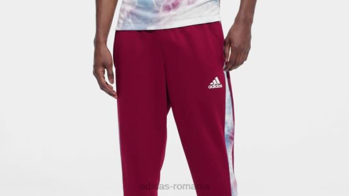 Adidas burgundy tiro pantaloni de trening bărbați Burgundia 2JBN15131