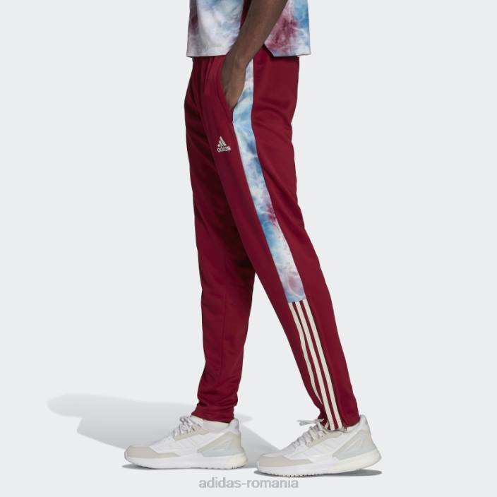 Adidas burgundy tiro pantaloni de trening bărbați Burgundia 2JBN15131