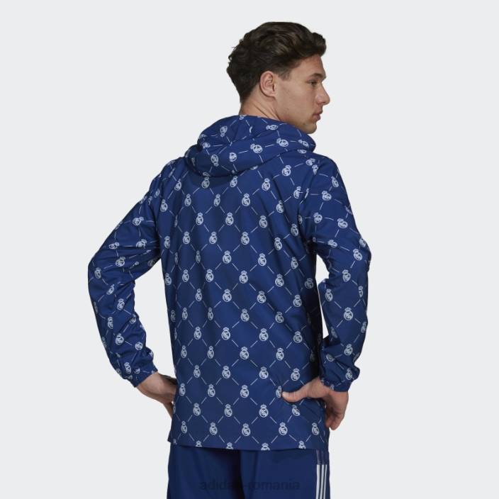 Adidas cască de vânt victory blue real madrid bărbați albastru victorie 2JBN15004