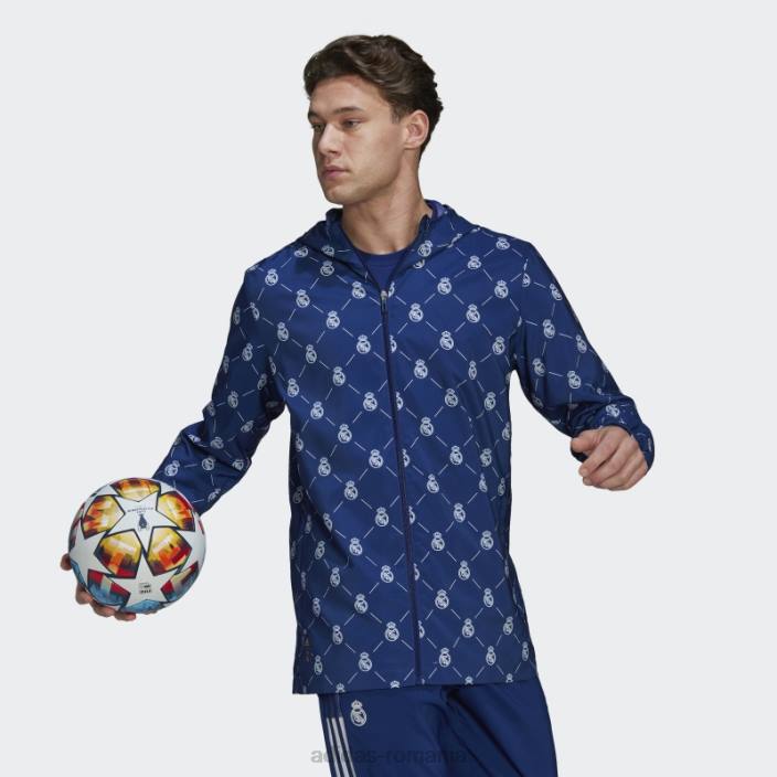Adidas cască de vânt victory blue real madrid bărbați albastru victorie 2JBN15004