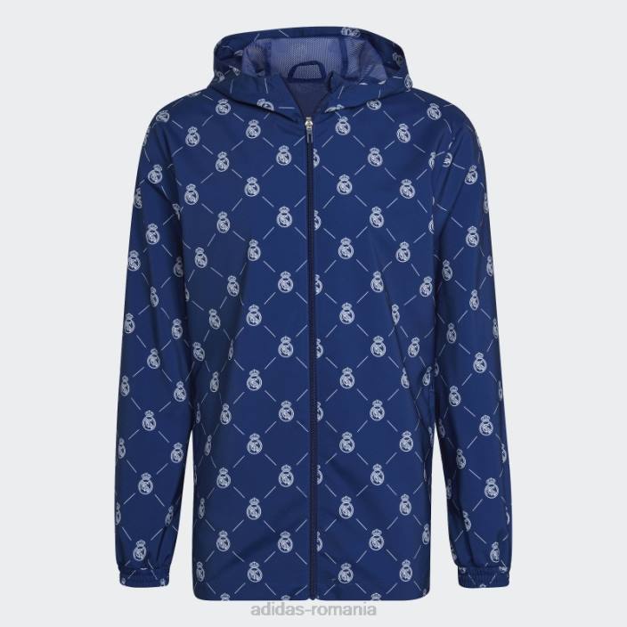 Adidas cască de vânt victory blue real madrid bărbați albastru victorie 2JBN15004