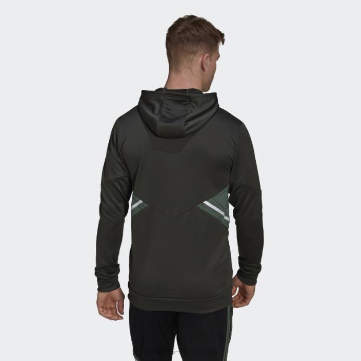 Adidas celtic fc condivo 22 hooded track top earth bărbați Pământ 2JBN13400