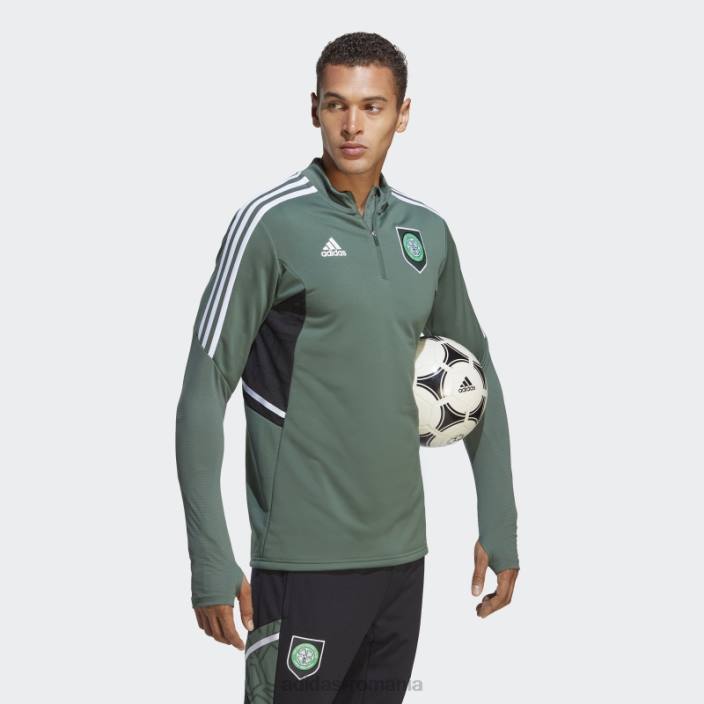 Adidas celtic fc condivo 22 top de antrenament verde oxid adidas bărbați oxid verde 2JBN13344