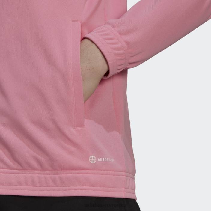 Adidas entrada 22 track top pink glow bărbați strălucire roz 2JBN13694