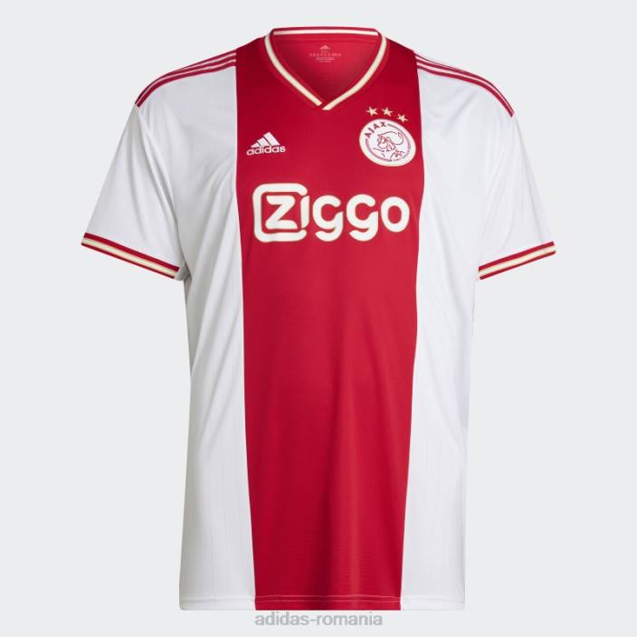 Adidas fashion ajax amsterdam tricou acasă 22/23 roșu îndrăzneț bărbați roșu îndrăzneț 2JBN13730