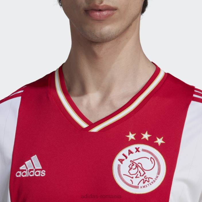 Adidas fashion ajax amsterdam tricou acasă 22/23 roșu îndrăzneț bărbați roșu îndrăzneț 2JBN13730