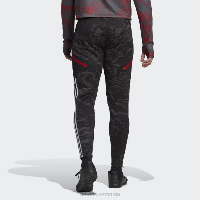 Adidas fashion fc bayern condivo 22 pantaloni de antrenament negru bărbați gri/negru 2JBN13561