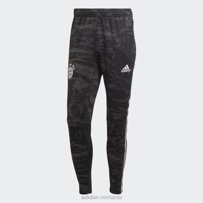 Adidas fashion fc bayern condivo 22 pantaloni de antrenament negru bărbați gri/negru 2JBN13561