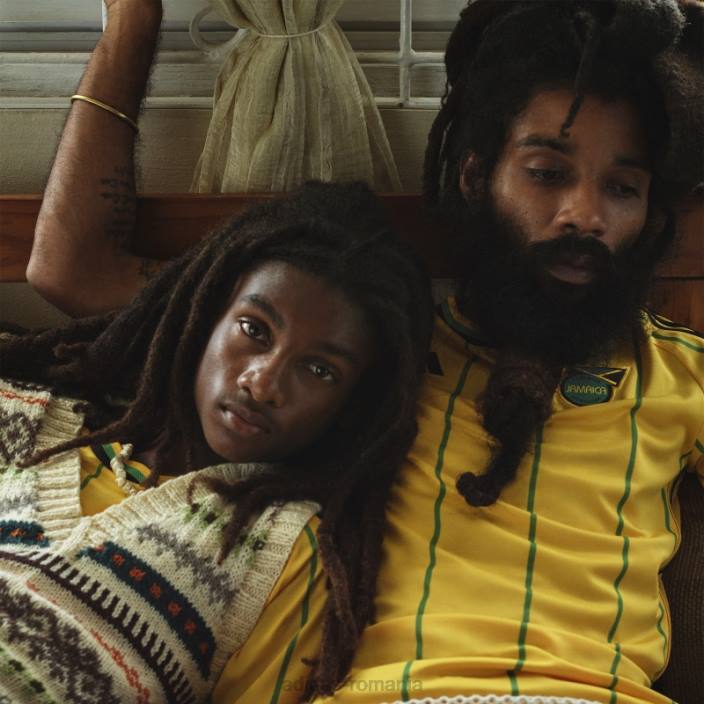 Adidas fashion jamaica 23 home tricou verde bărbați auriu/verde 2JBN6559