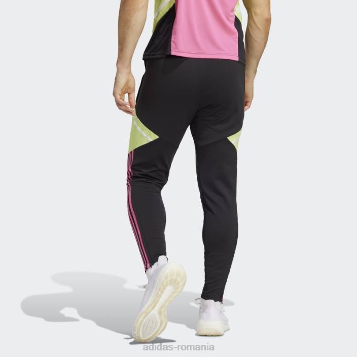Adidas fashion juventus condivo 22 pantaloni de trening de antrenament magenta bărbați negru/magenta 2JBN13973