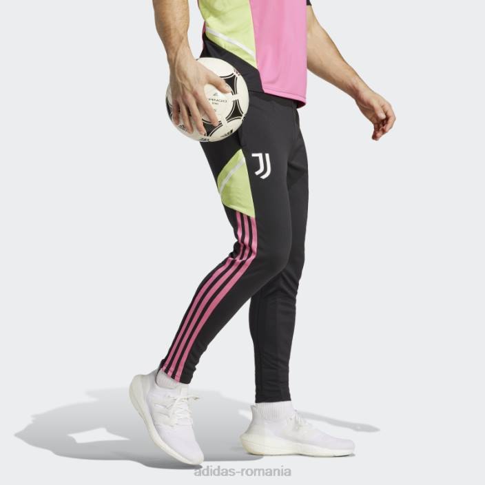 Adidas fashion juventus condivo 22 pantaloni de trening de antrenament magenta bărbați negru/magenta 2JBN13973