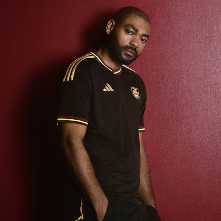Adidas fashion night brown jamaica 23 tricou deplasare bărbați maro noapte 2JBN1006