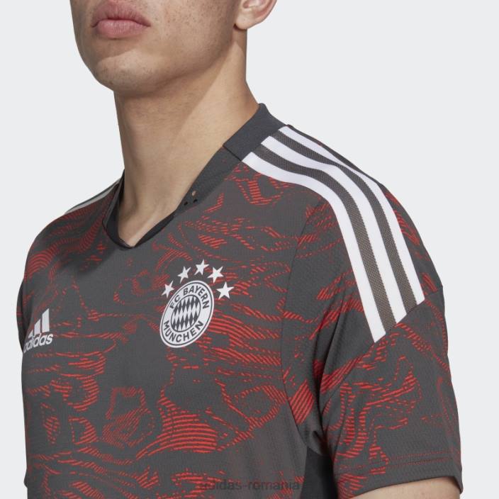 Adidas fc bayern condivo 22 pro tricou roșu adidas bărbați roșu/gri 2JBN14358
