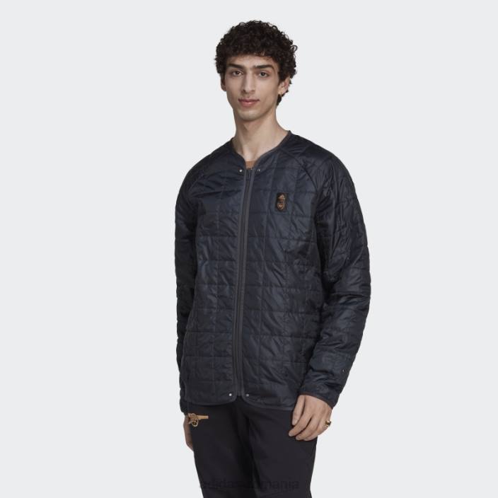 Adidas geacă neagră de călătorie arsenal bărbați negru 2JBN13546