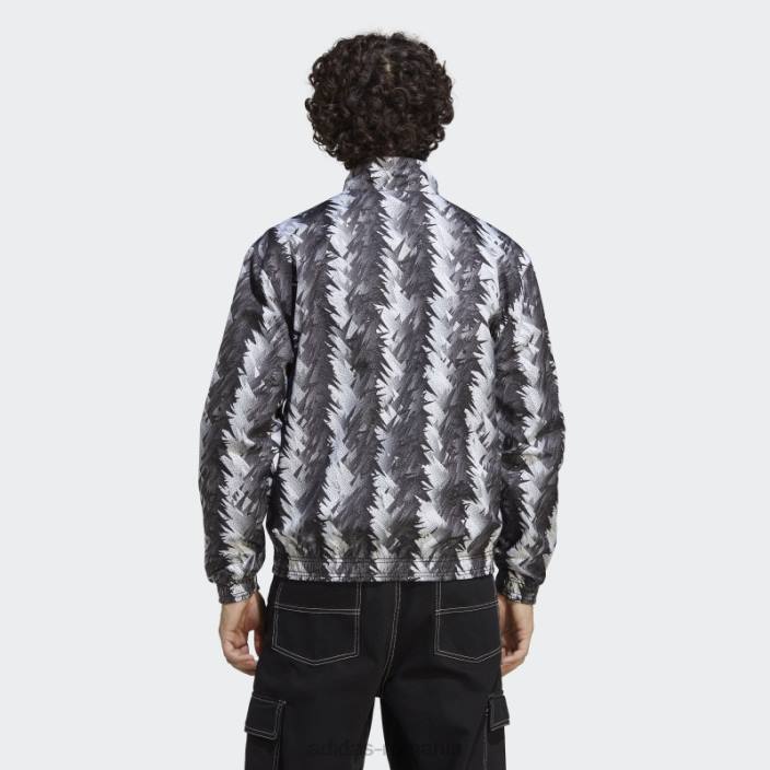 Adidas geacă neagră reversibilă juventus anthem bărbați negru 2JBN6364