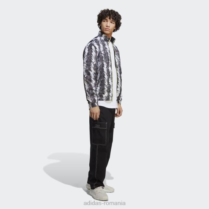 Adidas geacă neagră reversibilă juventus anthem bărbați negru 2JBN6364