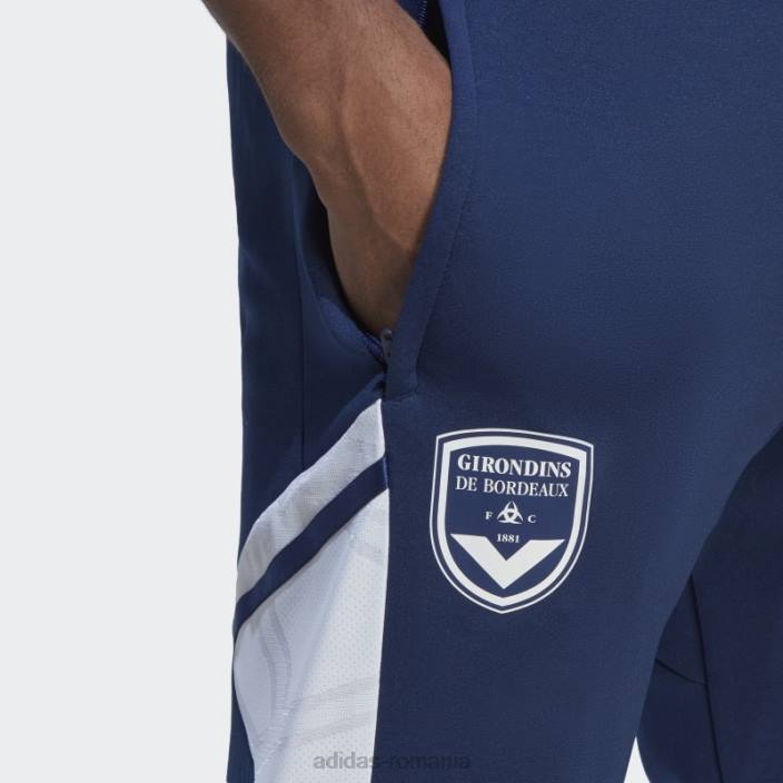 Adidas girondins de bordeaux condivo 22 pantaloni de antrenament bleumarin bărbați albastru marin 2JBN14408