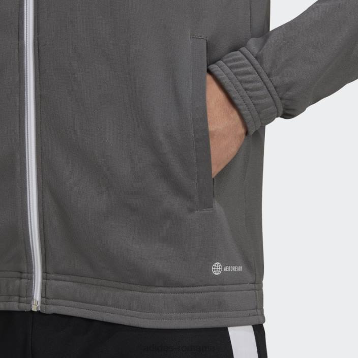 Adidas grey entrada 22 track top bărbați gri 2JBN13163