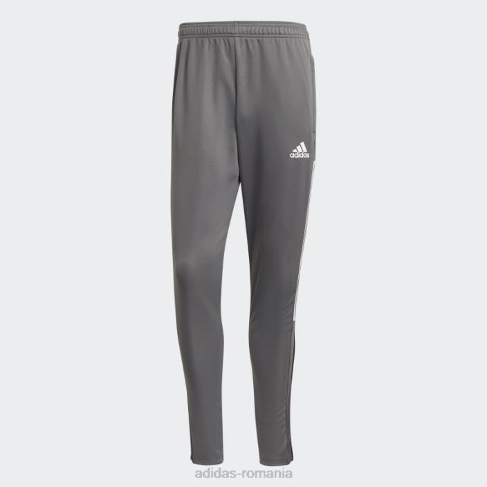 Adidas gri tiro 21 pantaloni sport fashion bărbați gri 2JBN4845