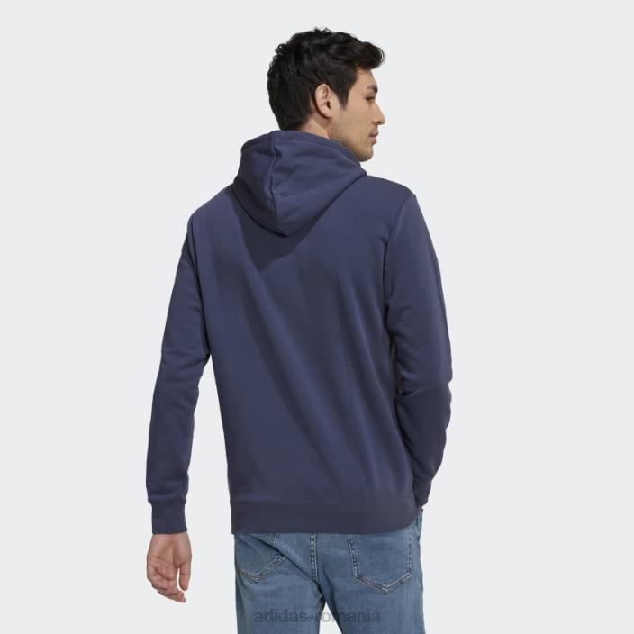 Adidas hanorac cu glugă cu grafică dna fc bayern navy bărbați marina 2JBN14416