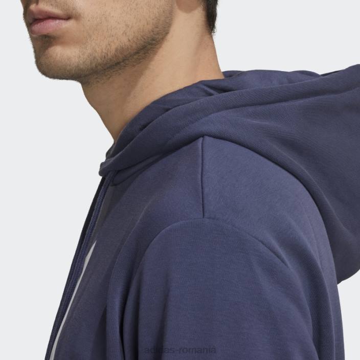Adidas hanorac cu glugă cu grafică dna fc bayern navy bărbați marina 2JBN14416