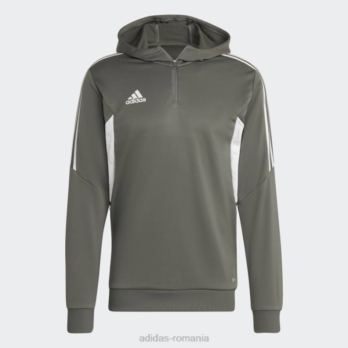 Adidas hanorac gri condivo 22 track adidas bărbați gri 2JBN14841