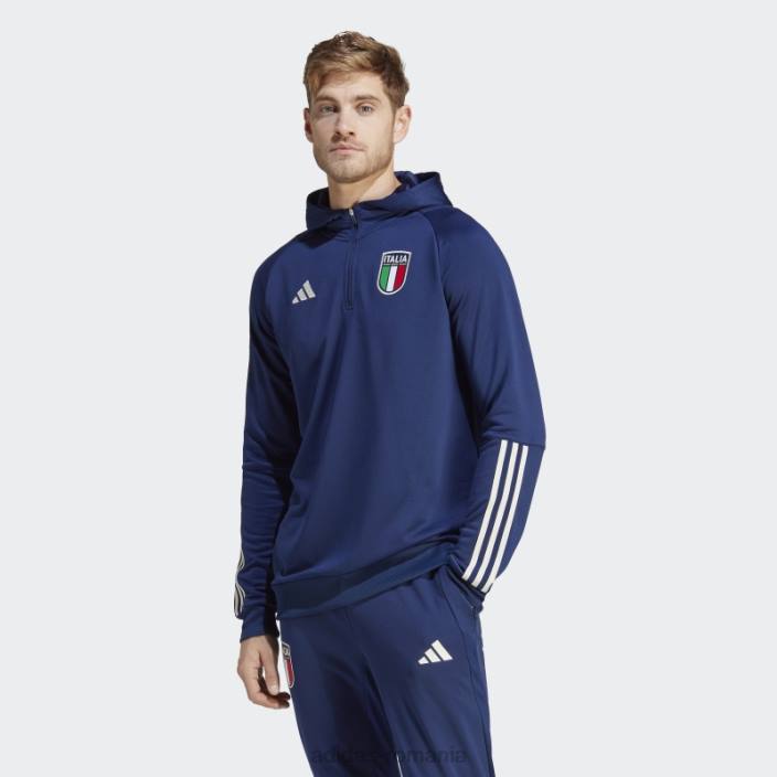 Adidas hanorac italia tiro 23 albastru închis adidas bărbați albastru inchis 2JBN13704