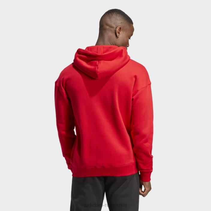 Adidas hanorac manchester united chinese story stacojiu bărbați stacojiu 2JBN14059