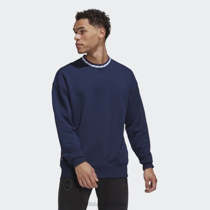 Adidas hanorac pentru echipaj arsenal lifestyler bleumarin bărbați marina 2JBN15203