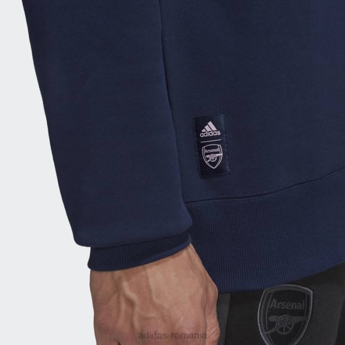 Adidas hanorac pentru echipaj arsenal lifestyler bleumarin bărbați marina 2JBN15203