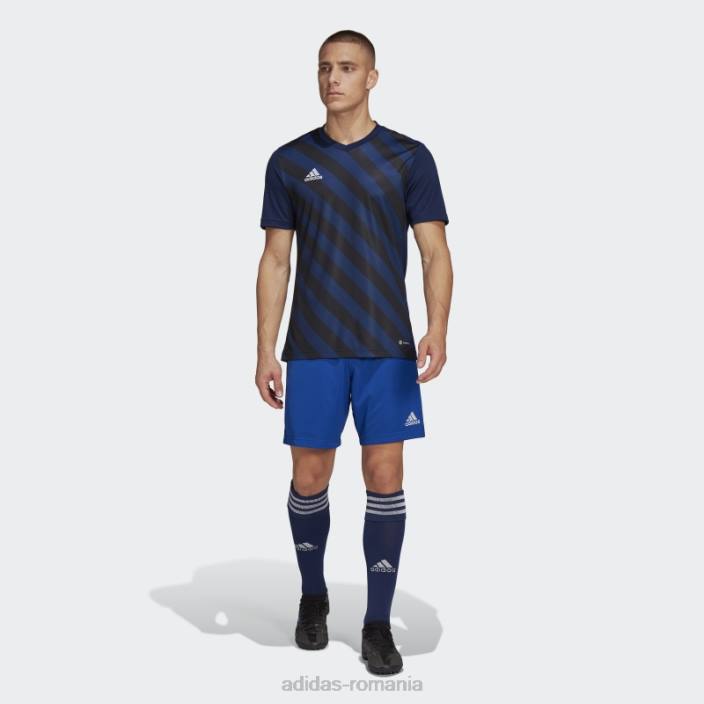 Adidas hot entrada 22 tricou grafic negru bărbați bleumarin/negru 2JBN13746