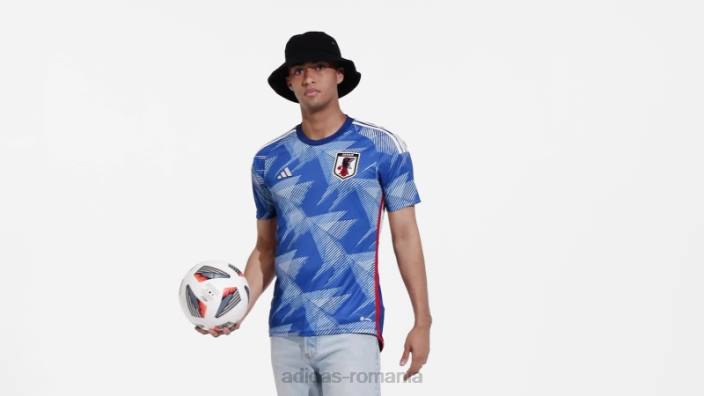 Adidas hot japan 22 home tricou japan blue bărbați albastru japonez 2JBN6883