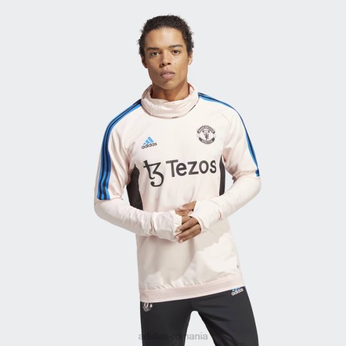 Adidas icey pink manchester united condivo 22 pro top adidas bărbați roz ca gheață 2JBN15225