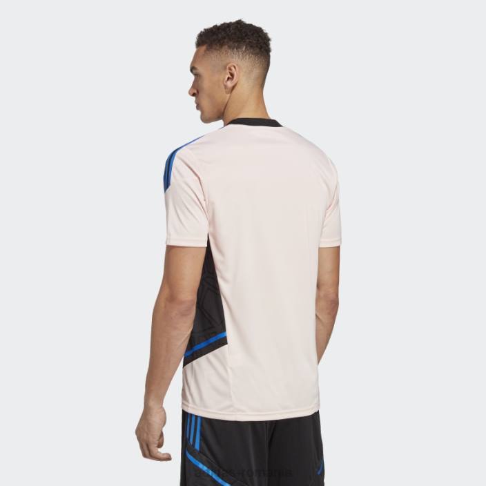 Adidas icey pink manchester united condivo 22 tricou de antrenament fashion bărbați roz ca gheață 2JBN964