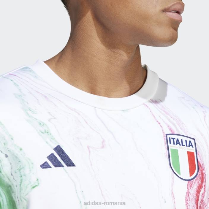 Adidas italia pre-meci bluză caldă verde adidas bărbați verde/alb/rosu 2JBN13926