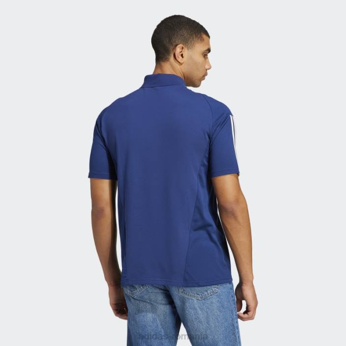 Adidas italia tiro 23 tricou polo bumbac albastru închis bărbați albastru inchis 2JBN13735