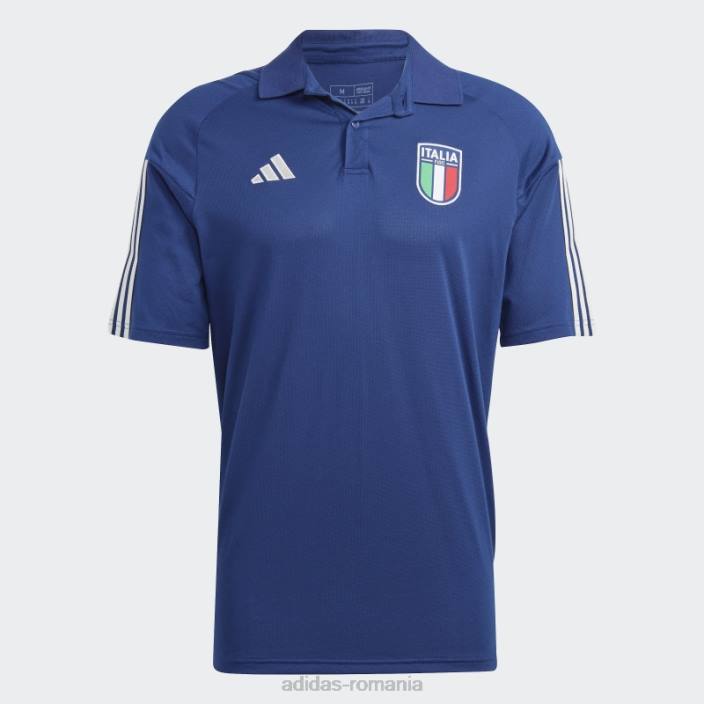 Adidas italia tiro 23 tricou polo bumbac albastru închis bărbați albastru inchis 2JBN13735