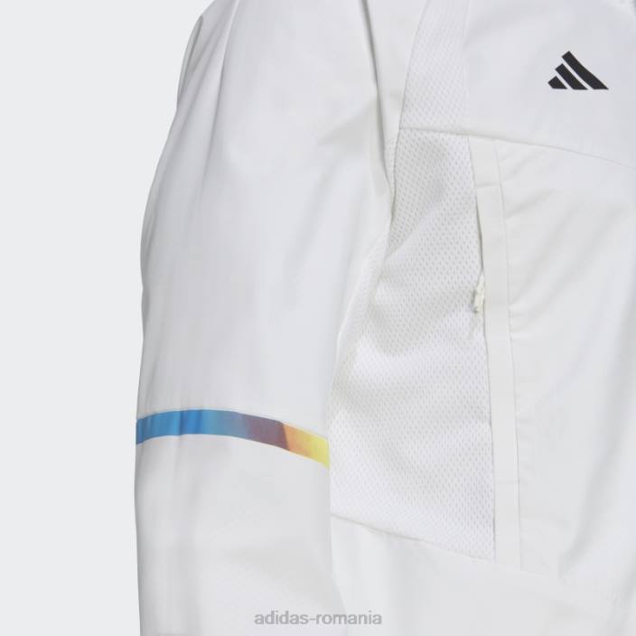 Adidas jachetă albă cu imnul zilei jocului din Belgia bărbați alb 2JBN7162