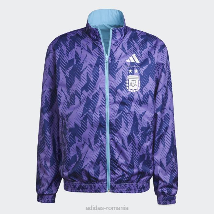 Adidas jachetă albastru deschis pentru imnul argentinian bărbați albastru deschis 2JBN790