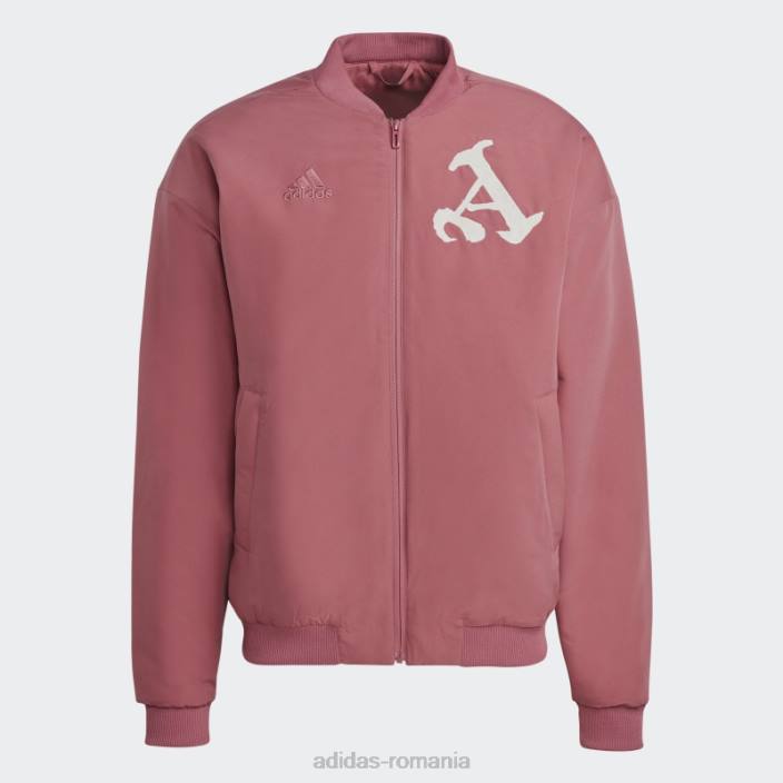 Adidas jachetă căptușită arsenal chinese story roz bărbați roz 2JBN13142