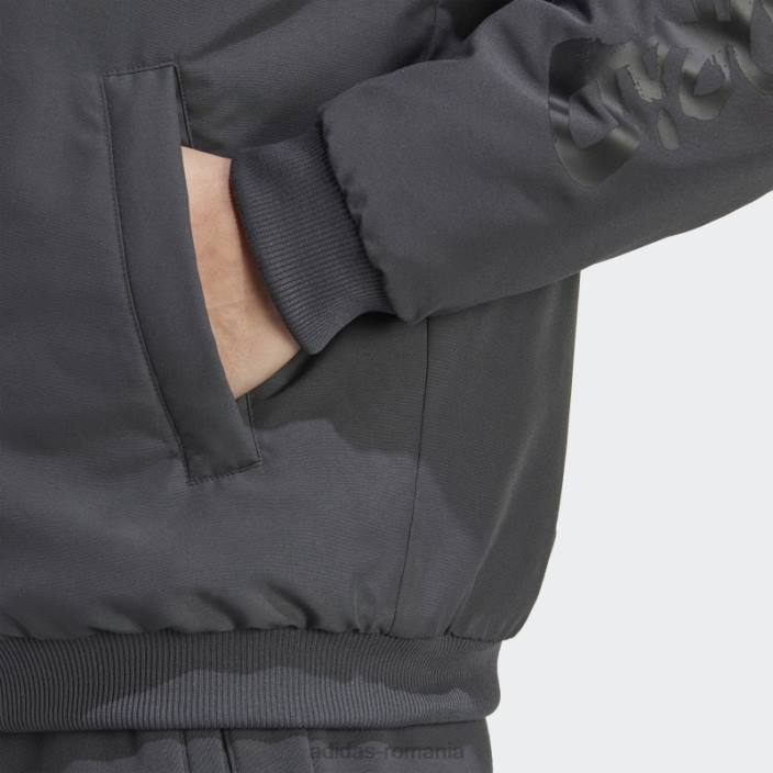 Adidas jachetă căptușită carbon real madrid chinese story adidas bărbați carbon 2JBN14127