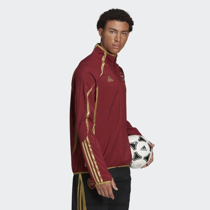 Adidas jachetă țesută arsenal teamgeist noble maroon bărbați nobil maro 2JBN15229