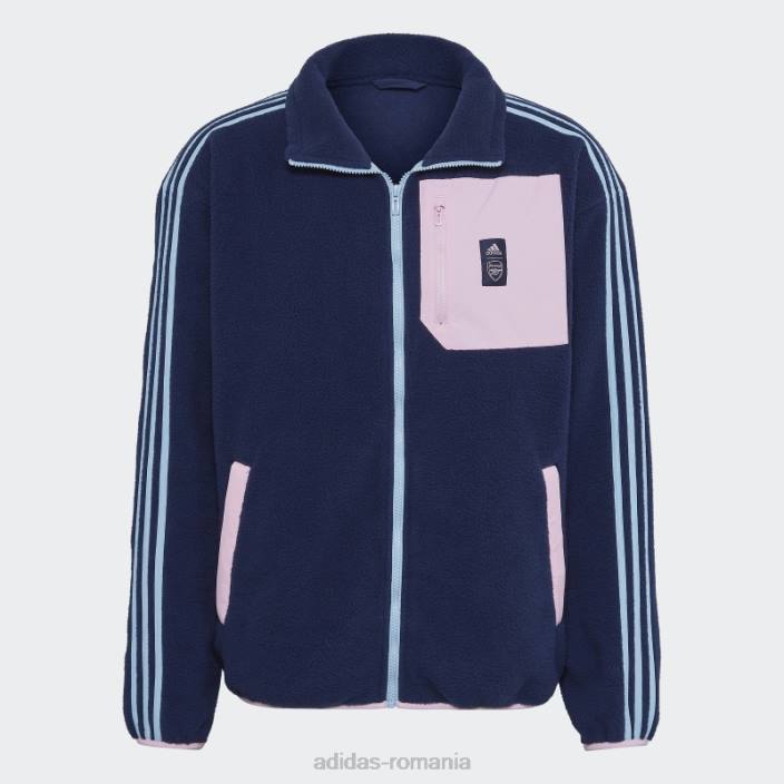 Adidas jachetă fleece arsenal lifestyler bleumarin bărbați marina 2JBN13738