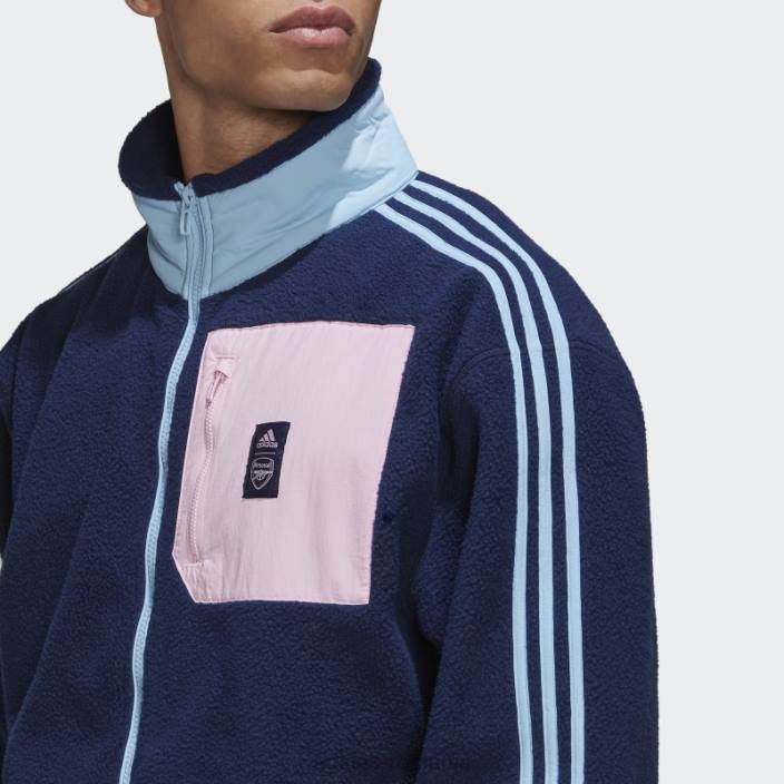Adidas jachetă fleece arsenal lifestyler bleumarin bărbați marina 2JBN13738