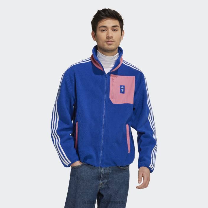 Adidas jachetă fleece juventus lifestyler royal bărbați regal 2JBN14396