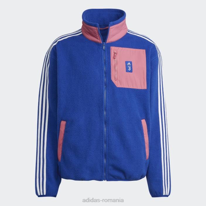 Adidas jachetă fleece juventus lifestyler royal bărbați regal 2JBN14396